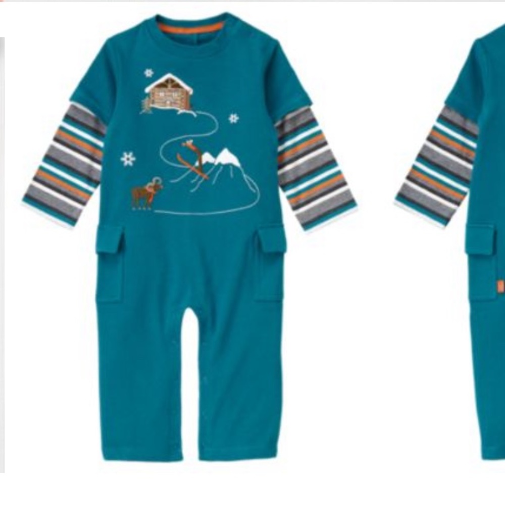 Janie and Jack vintage romper